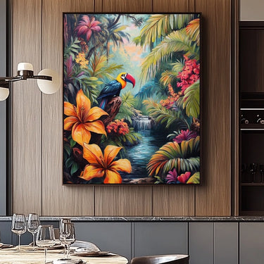 Peinture Exotique Toile